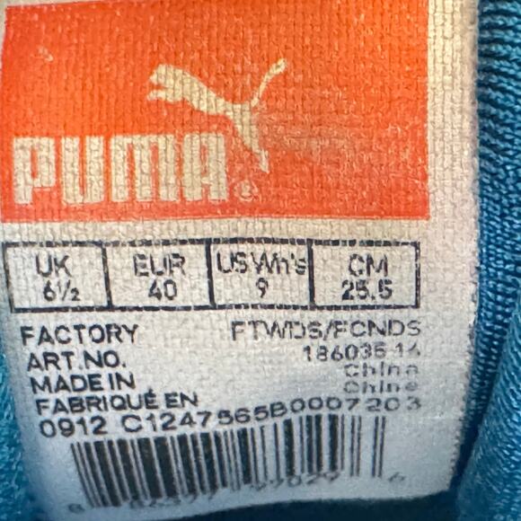 Puma IOCELL 1.0 Womens Purple Running Shoes Size 9 Air Shocks - Picture 5 of 8